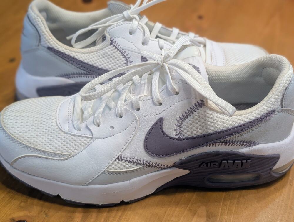 Nike Air Max Excee White Daybreak, Women's 9, white and Purple, Nwot